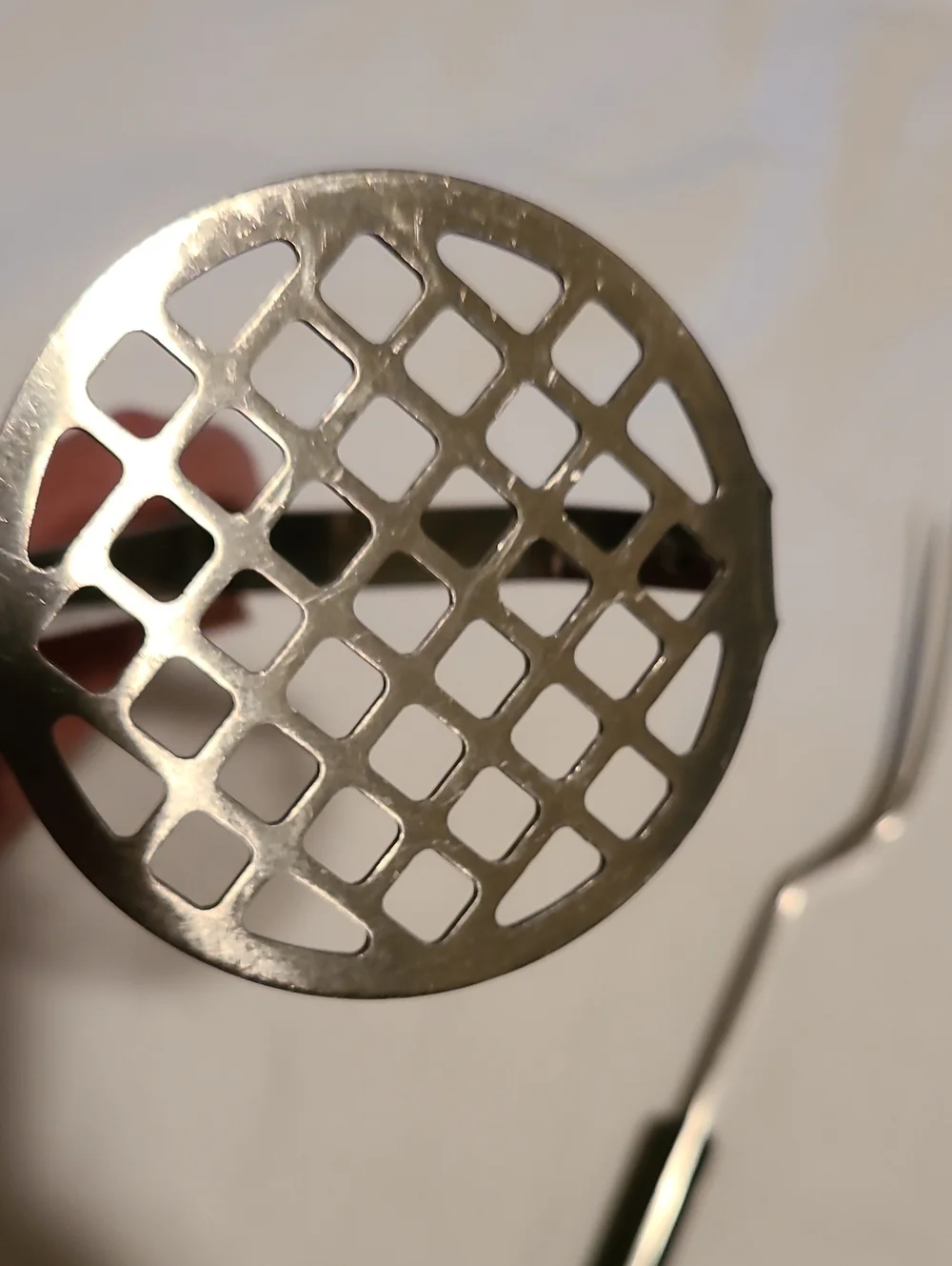 Flint Arrowhead Stainless USA Potato Masher and Serving Carving Fork Kitchen